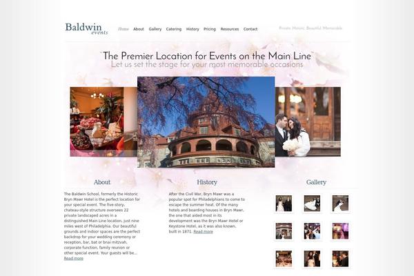 baldwinevents.com site used Baldwin