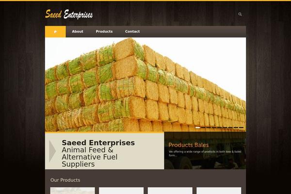 Agriculture theme site design template sample
