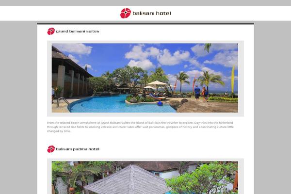 Echoes theme site design template sample