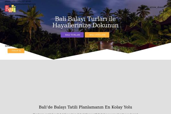 Zephyr theme site design template sample