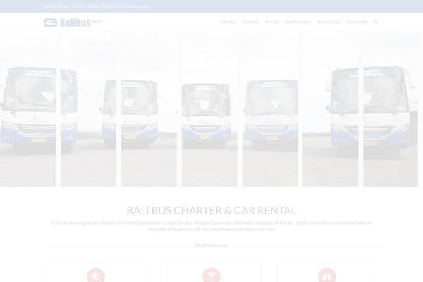 Credence theme site design template sample