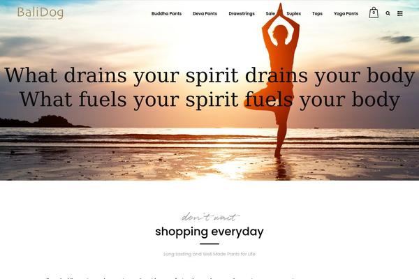 balidog.com site used Bazaar