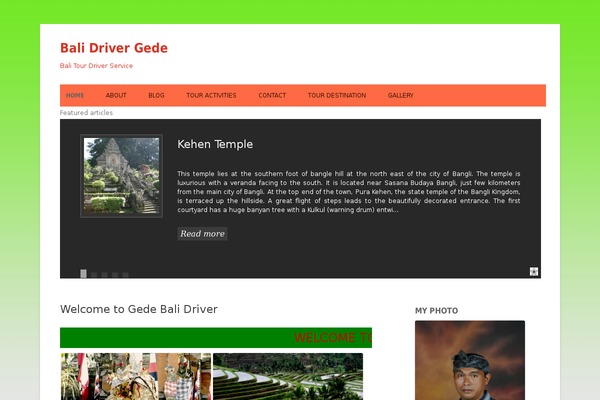 balidrivergede.com site used Twenty Twelve