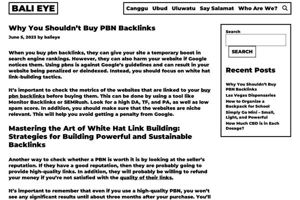 Lalita theme site design template sample