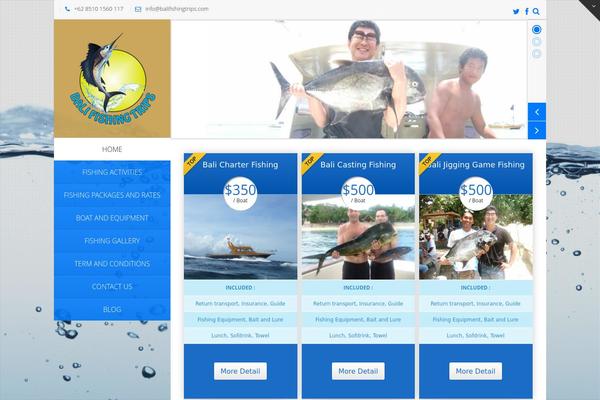 Vertikal theme site design template sample