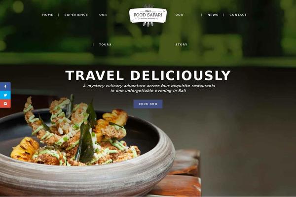 Stockholm theme site design template sample