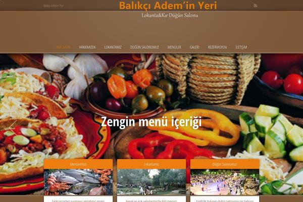 Linguini theme site design template sample