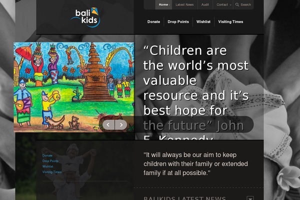 balikids.org site used Savinggrace