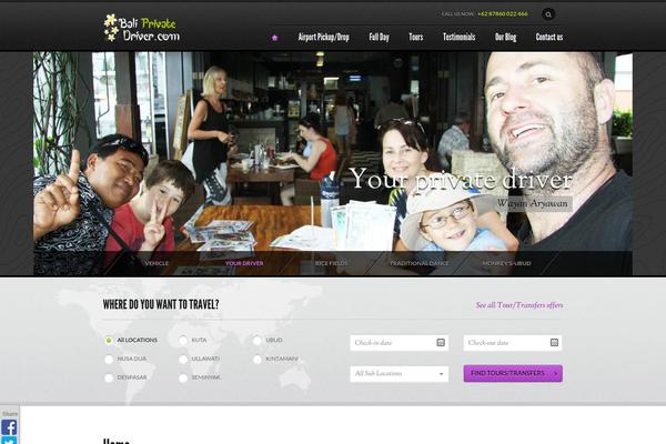 baliprivatedriver.com site used Voyage Parent