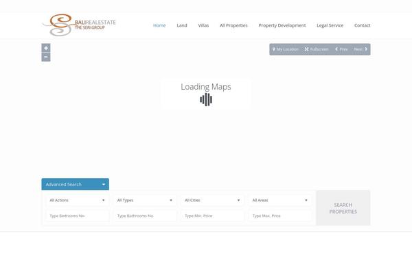 WP Residence theme site design template sample