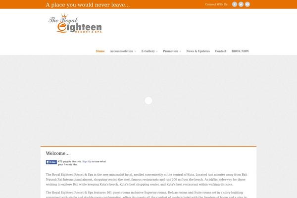Minamaze theme site design template sample