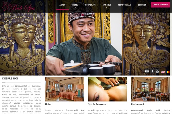 HairPress theme site design template sample