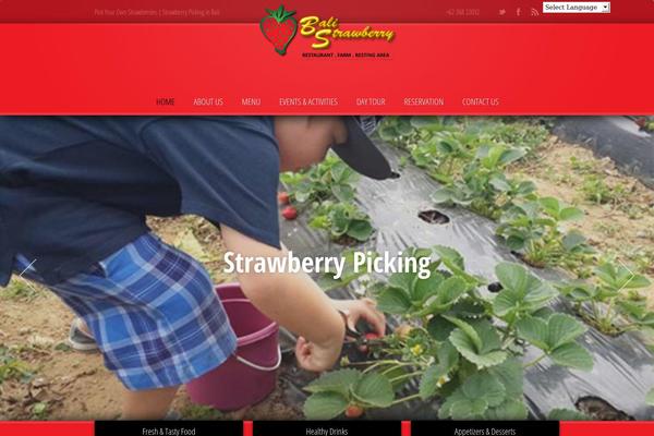Linguini theme site design template sample