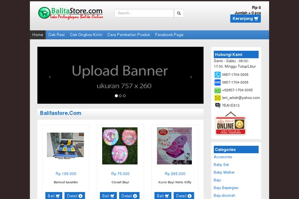 balitastore.com site used Dago