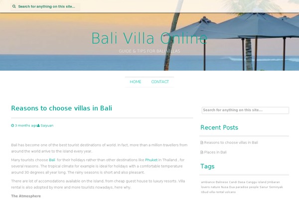 Preus theme site design template sample