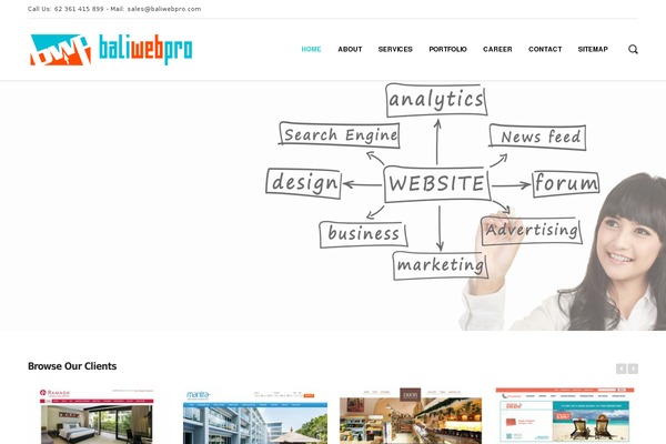 Site using WP-Paginate plugin