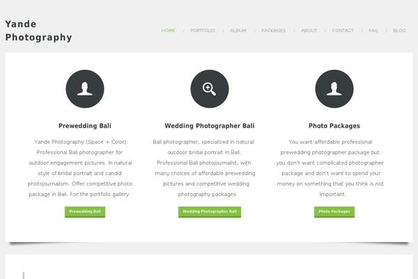 baliweddingpicture.com site used Refresh-blog