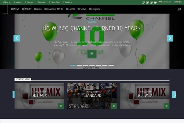 Onair2 theme site design template sample