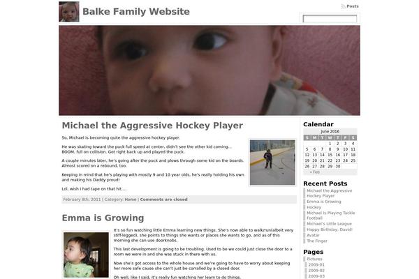 Site using Albumize plugin