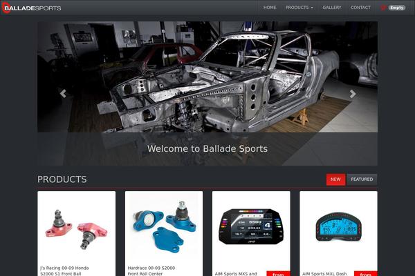 Default theme site design template sample