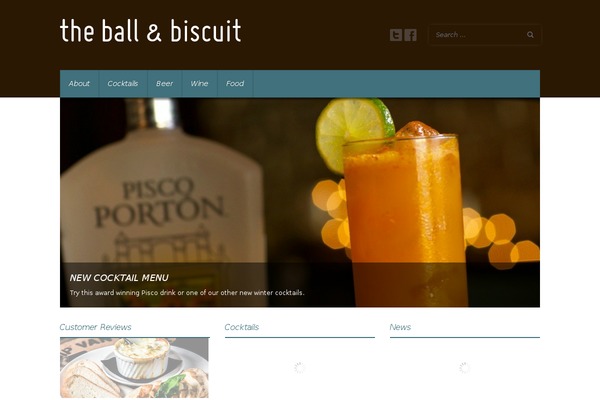 Gusteau theme site design template sample
