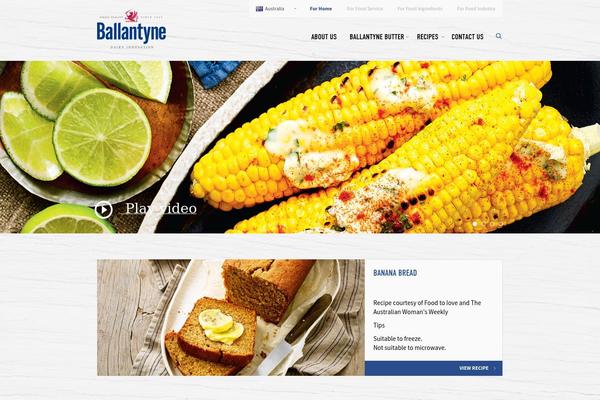 Sway theme site design template sample