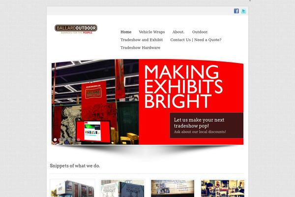 Andrina theme theme site design template sample