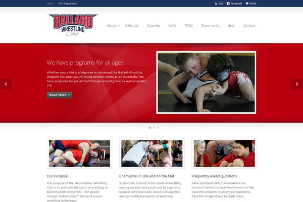 Sterling theme site design template sample
