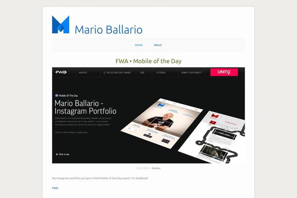 Origami theme site design template sample