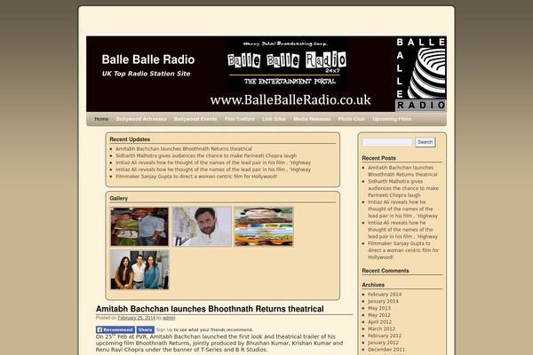 Weaver theme site design template sample