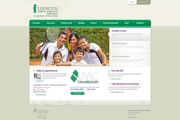 Physpracticetheme theme site design template sample