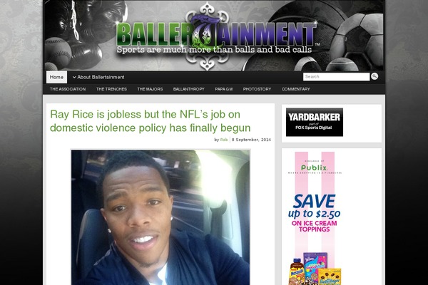 ballertainment.com site used Graphene-child