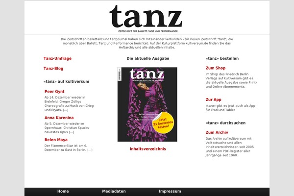 ballet-tanz.de site used Hefter