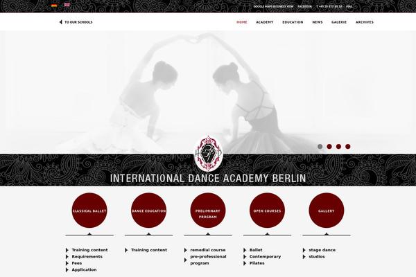 UT Srtange theme site design template sample