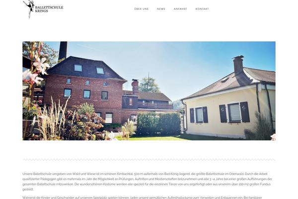 Ronneby theme site design template sample