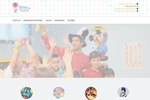 Kidslife theme site design template sample