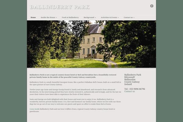 Modernize theme site design template sample