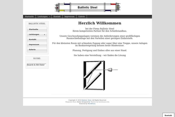 Magazine Basic theme site design template sample