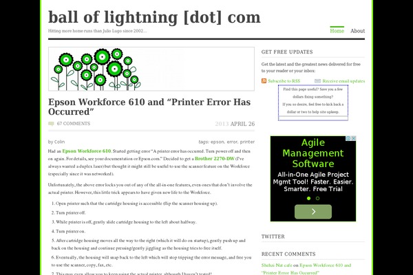 Vigilance theme site design template sample
