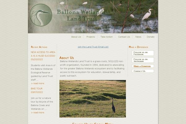 ballona.org site used Ballona