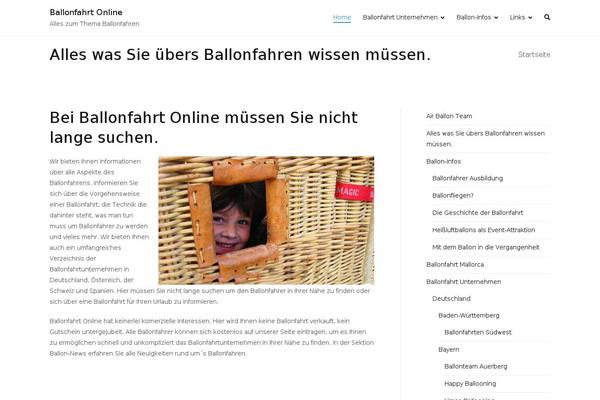 Zakra theme site design template sample