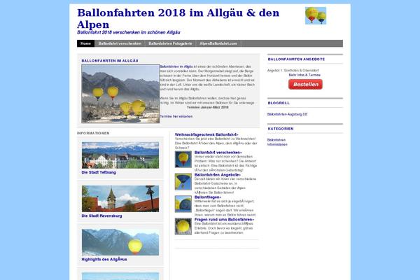 Mimbo 2.2 theme site design template sample