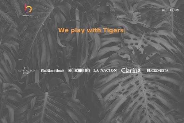 Site using Typing Effect plugin