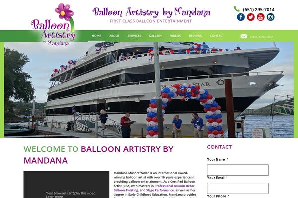 Site using Menubar plugin