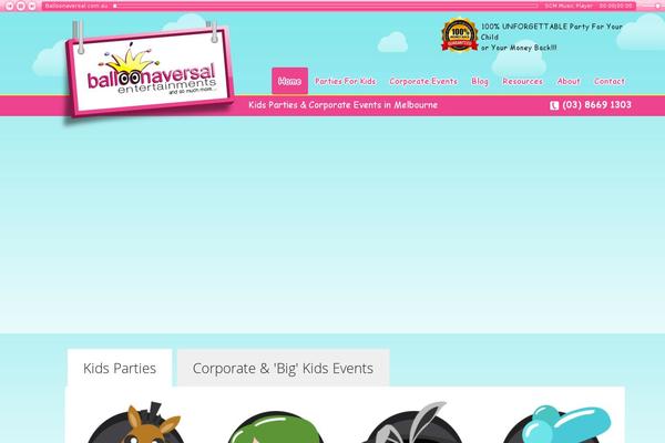 FoundationPress theme site design template sample