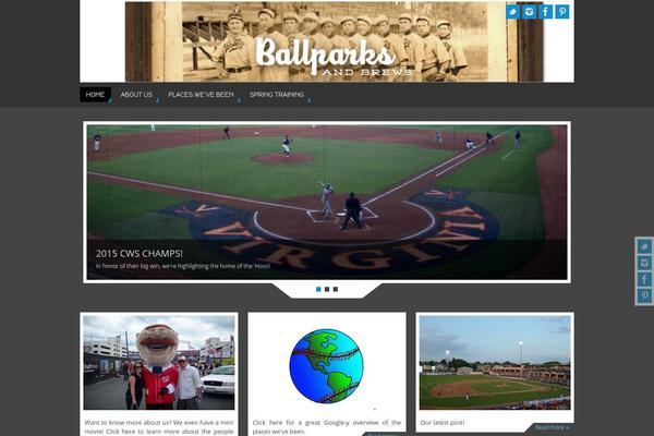 Parabola theme site design template sample