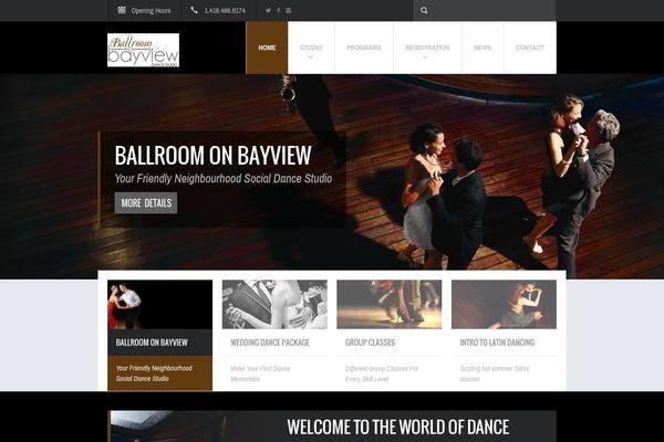 Fit Wp theme site design template sample