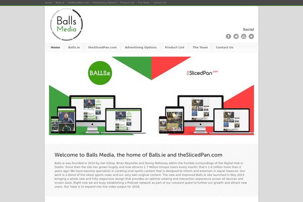 balls-media.com site used Modernize V2.2.3