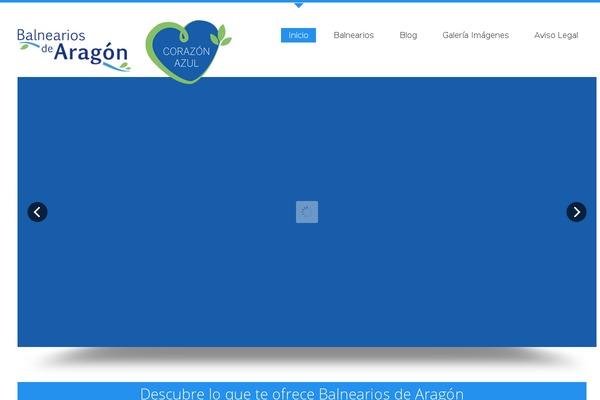 balneariosdearagon.com site used Harringtontheme