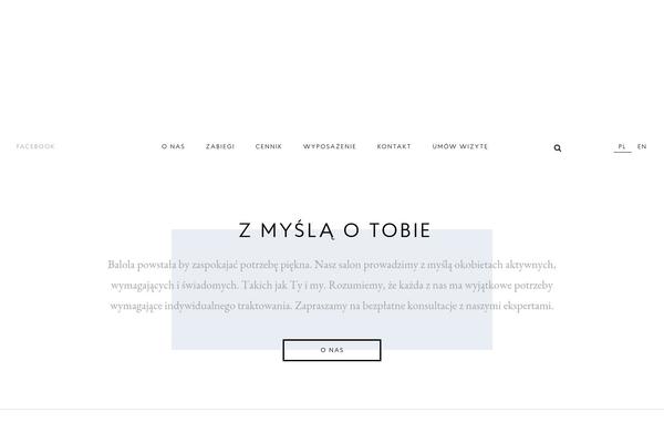 balola.pl site used Proxima